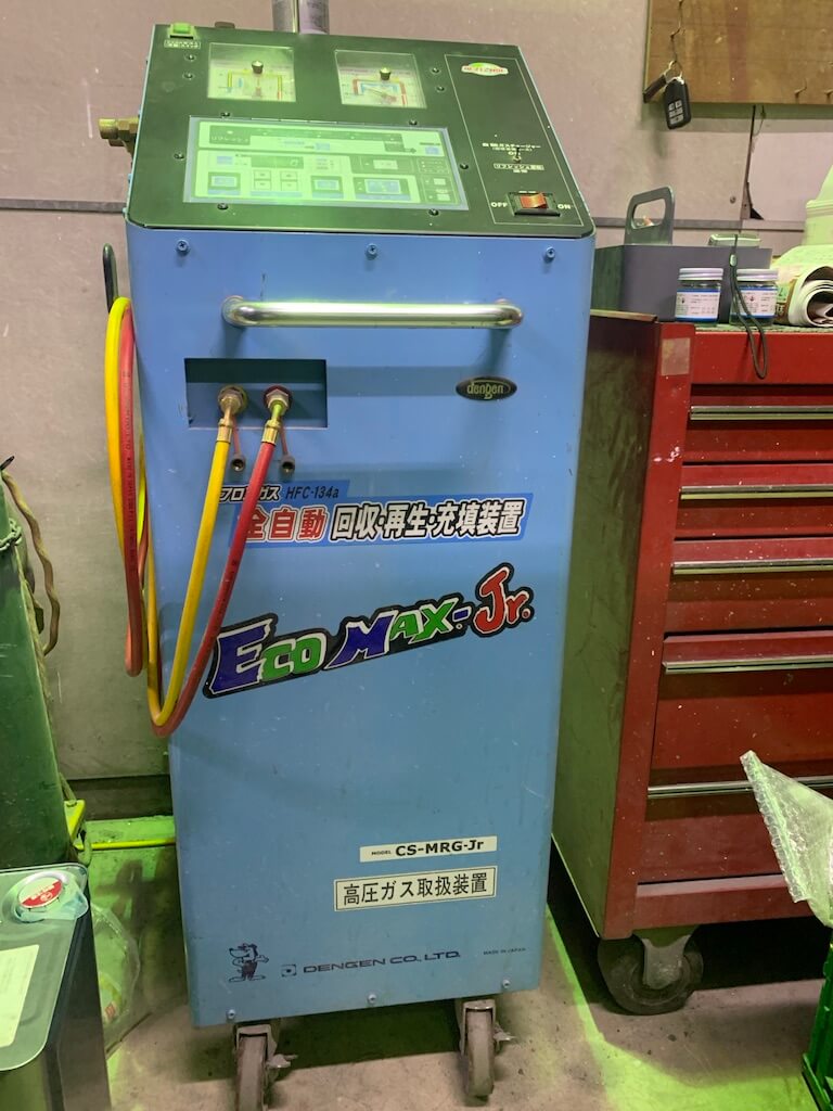 エアコンガス注入機